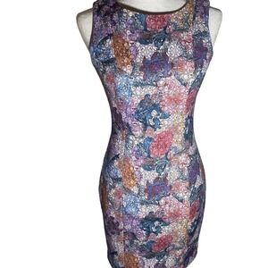 Ladies H&M Sleeveless Multi-Color Dress Size 4